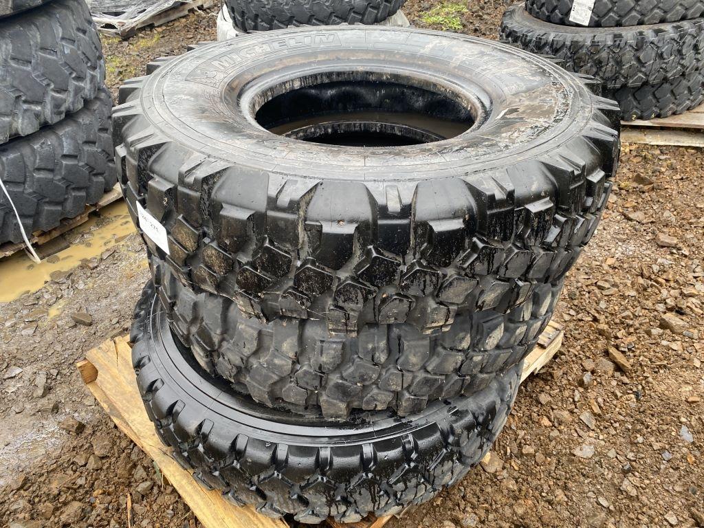 Michelin 12.00R20 Tires, Qty. 3