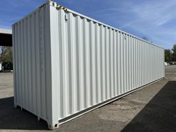 2024 40' High Cube Shipping Container