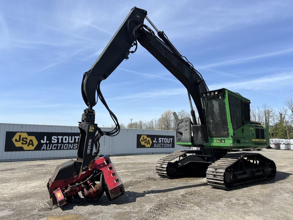 2011 John Deere 2154D Processor w/Waratah HTH622B