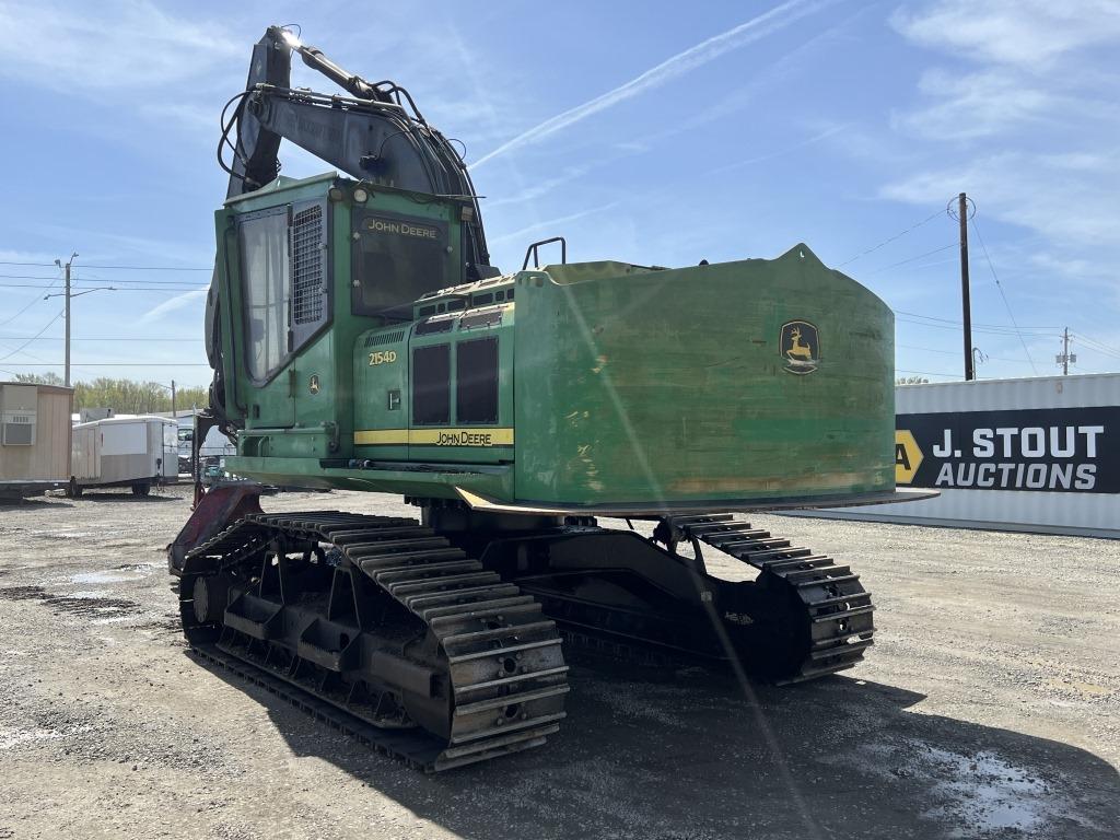 2011 John Deere 2154D Processor w/Waratah HTH622B