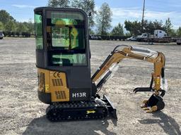 2024 AGT H13R Mini Hydraulic Excavator