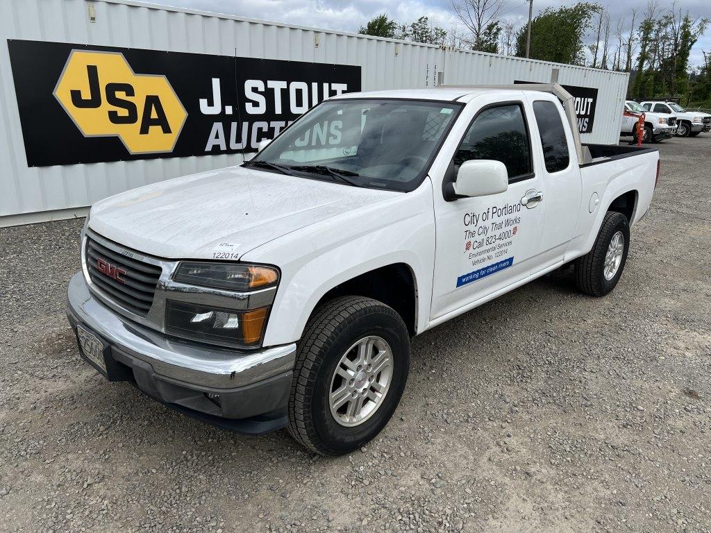 2012 GMC Canyon Extra Cab 4x4 Pickup