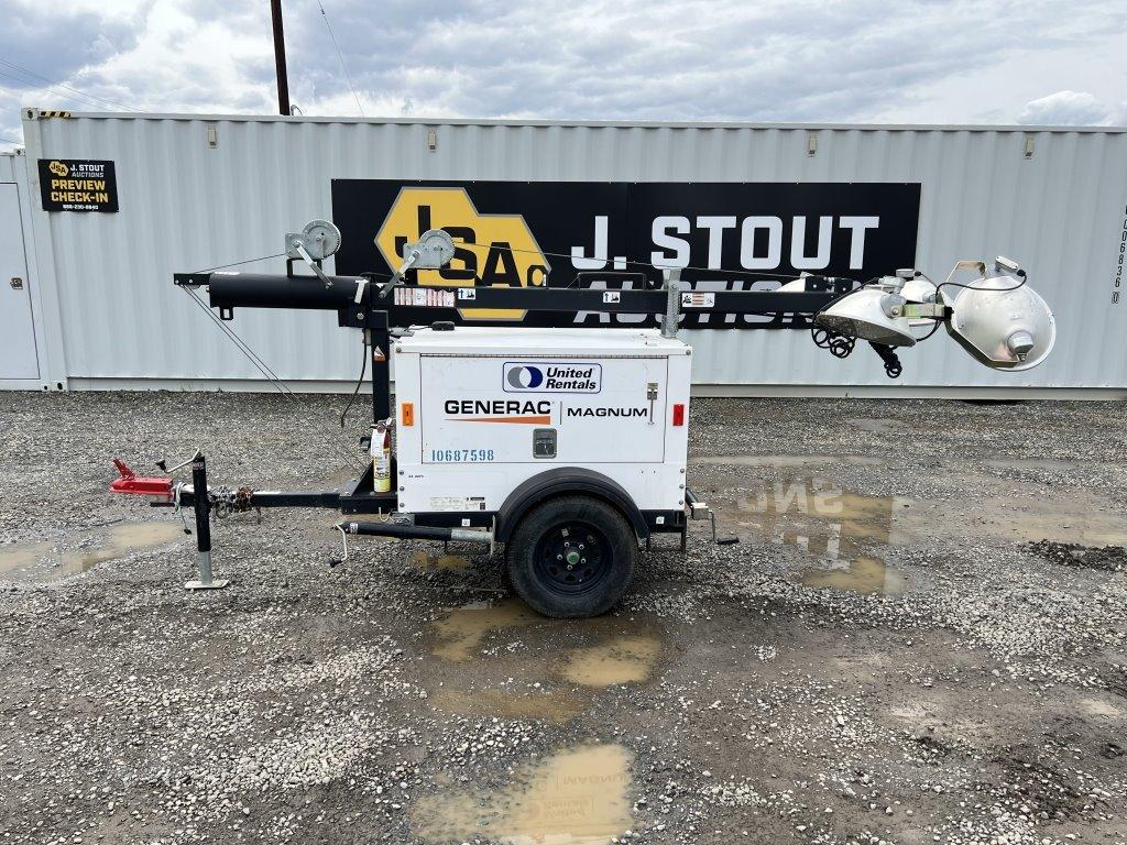 2017 Generac MLT3060M Towable Light Tower