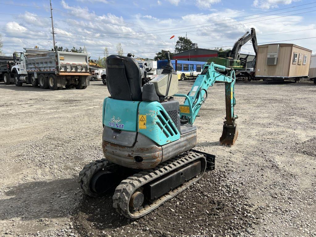 Kobelco 09 SR Mini Hydrualic Excavator