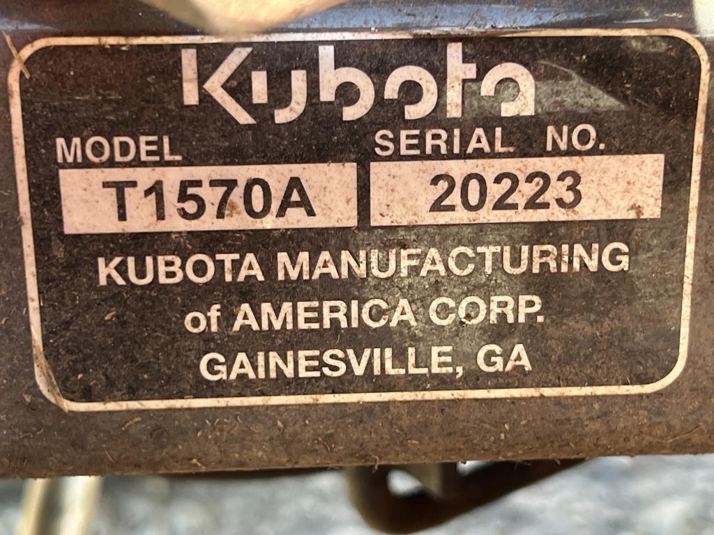 Kubota T1570 Riding Lawn Mower