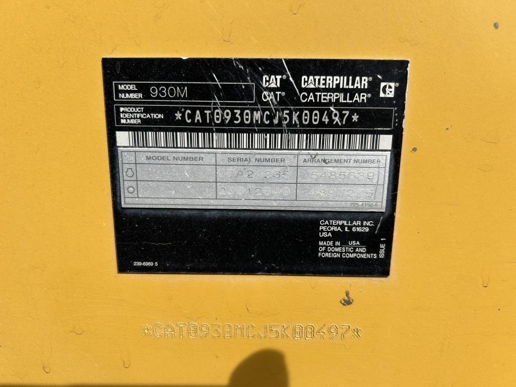 2022 Caterpillar 930M Wheel Loader