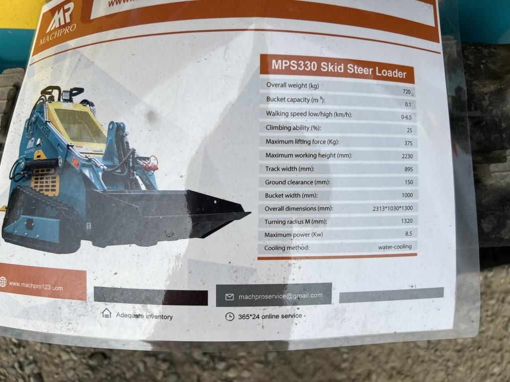 2024 Machpro MP-S330 Mini Compact Track Loader