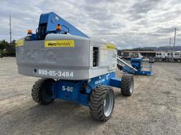 2015 Genie S-60X 4x4 Boom Lift