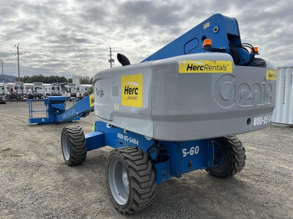 2015 Genie S-60X 4x4 Boom Lift