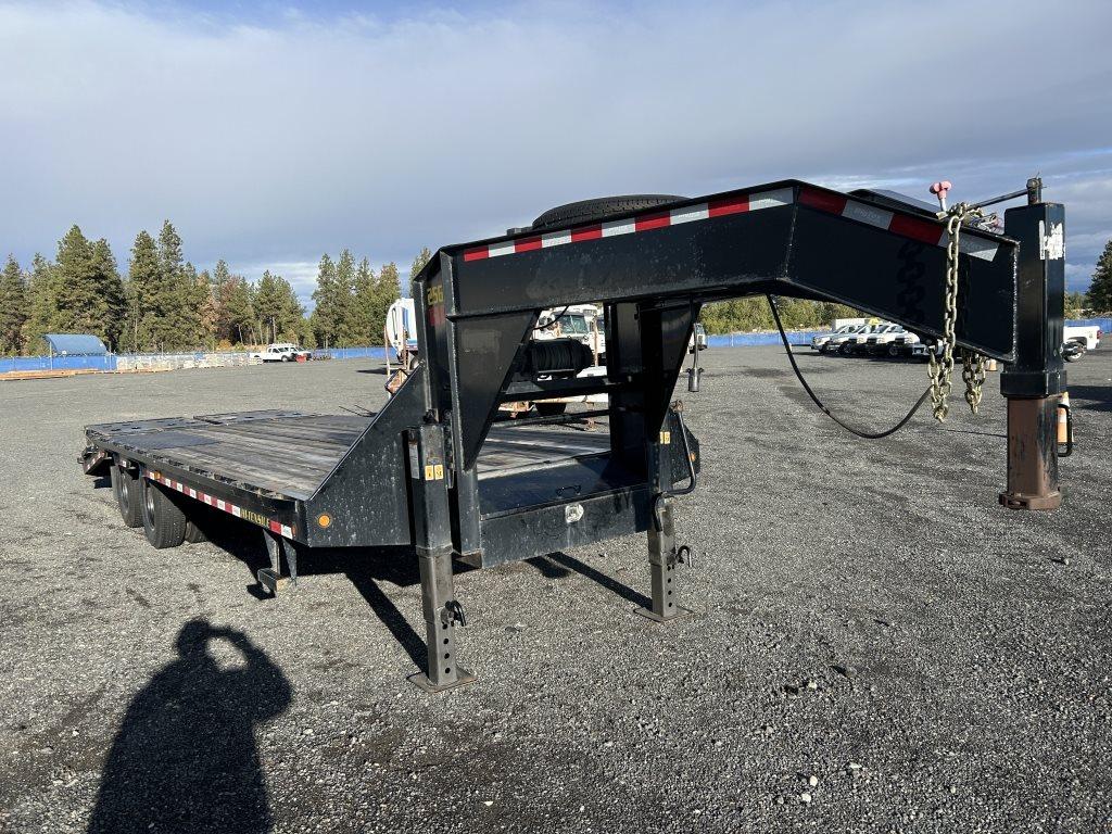 2020 Big Tex 25GN T/A Gooseneck Equipment Trailer