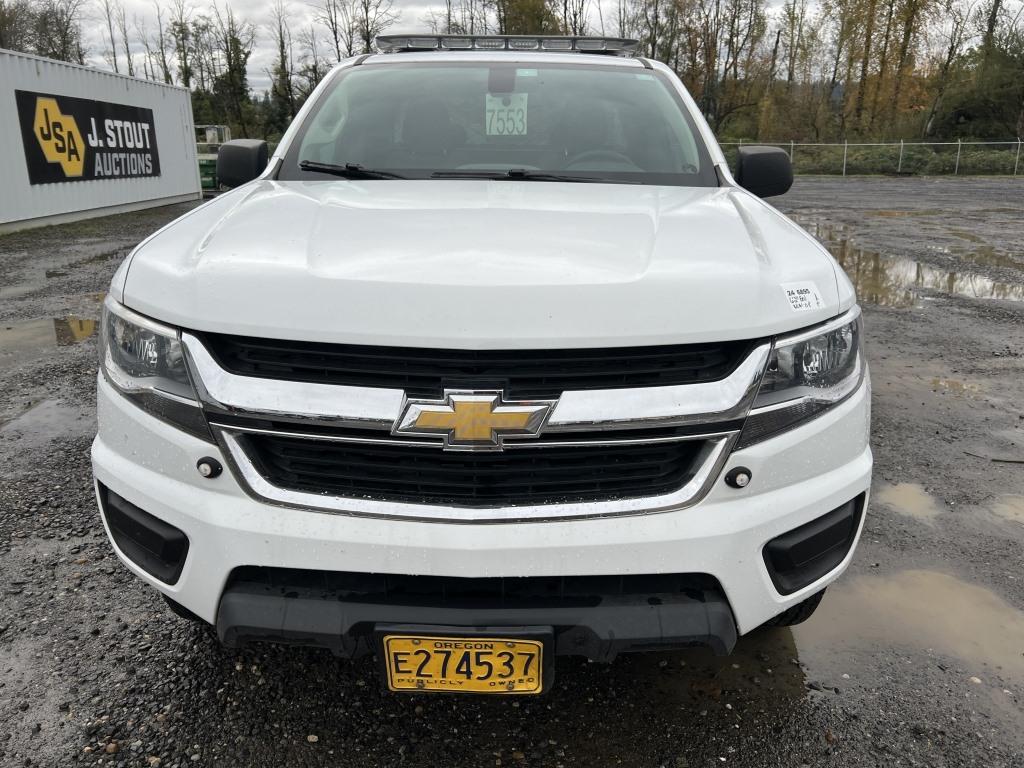 2016 Chevrolet Colorado Extended Cab 4X4 Pickup