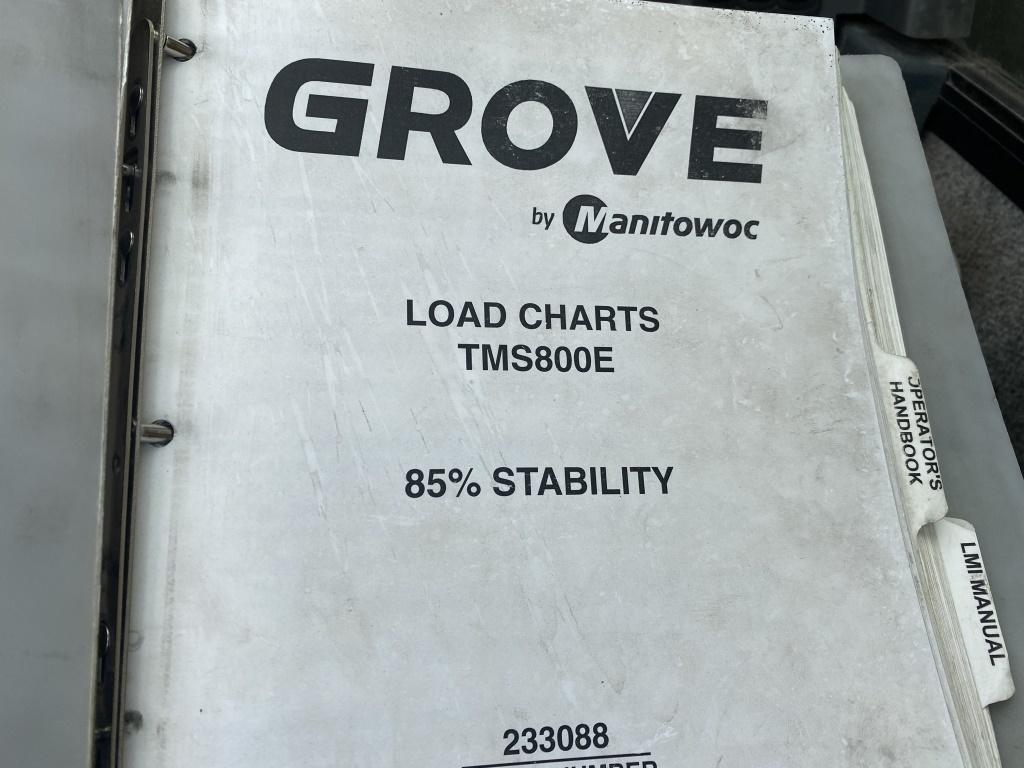2013 Grove TMS800E Truck Crane