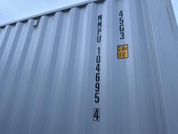 2024 40' High Cube Shipping Container