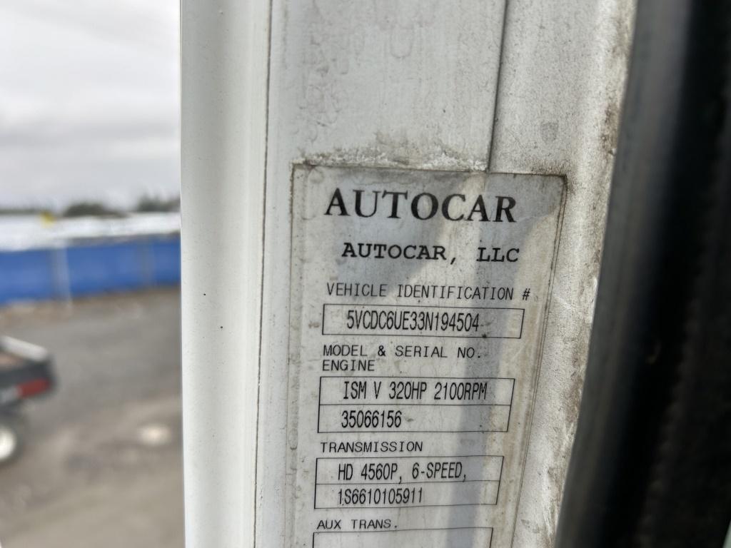 2003 Autocar Xpeditor Roll Off Truck