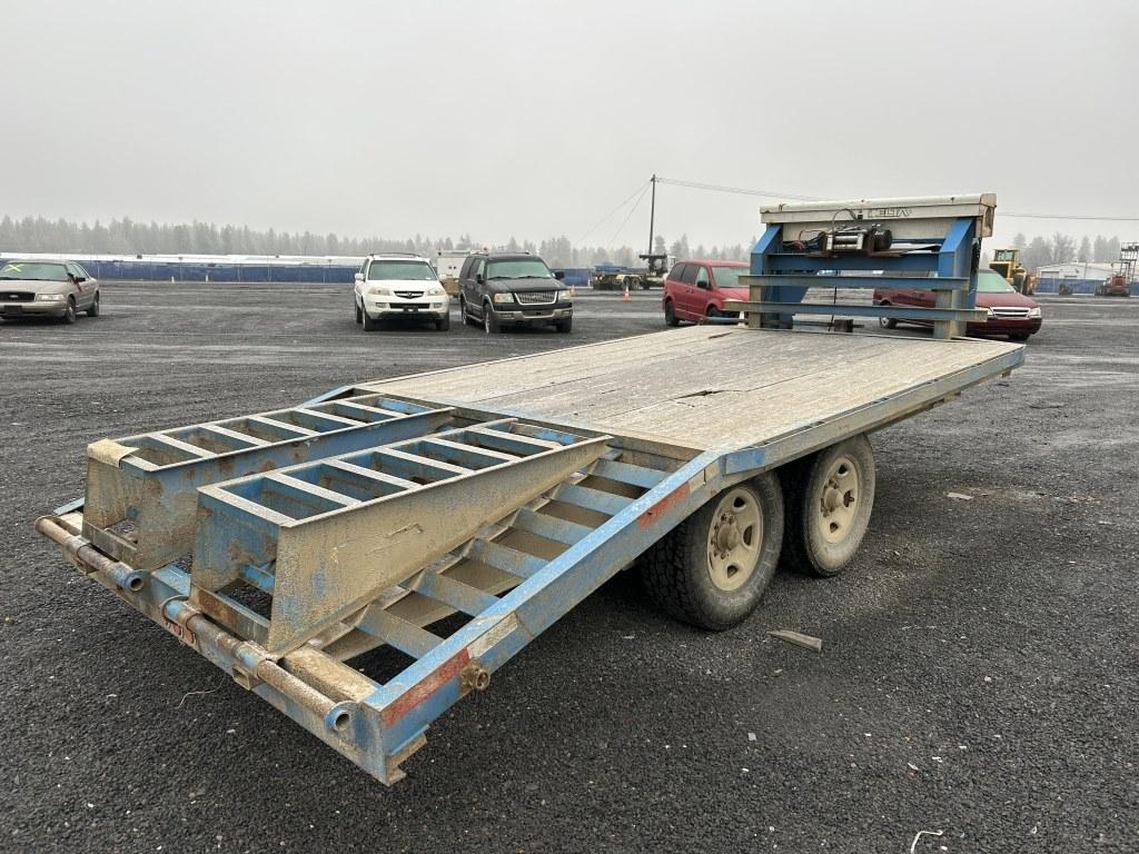 2000 Pro-Trak Gooseneck Flatbed Trailer