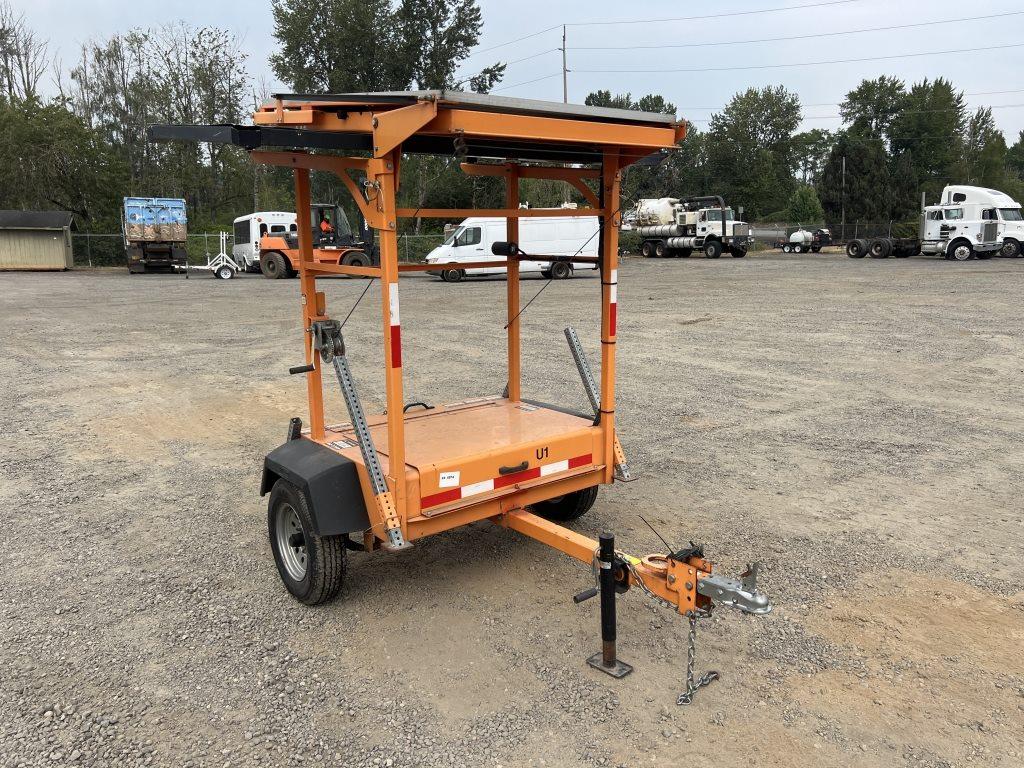 2005 Addco Brick II Towable Sign Board