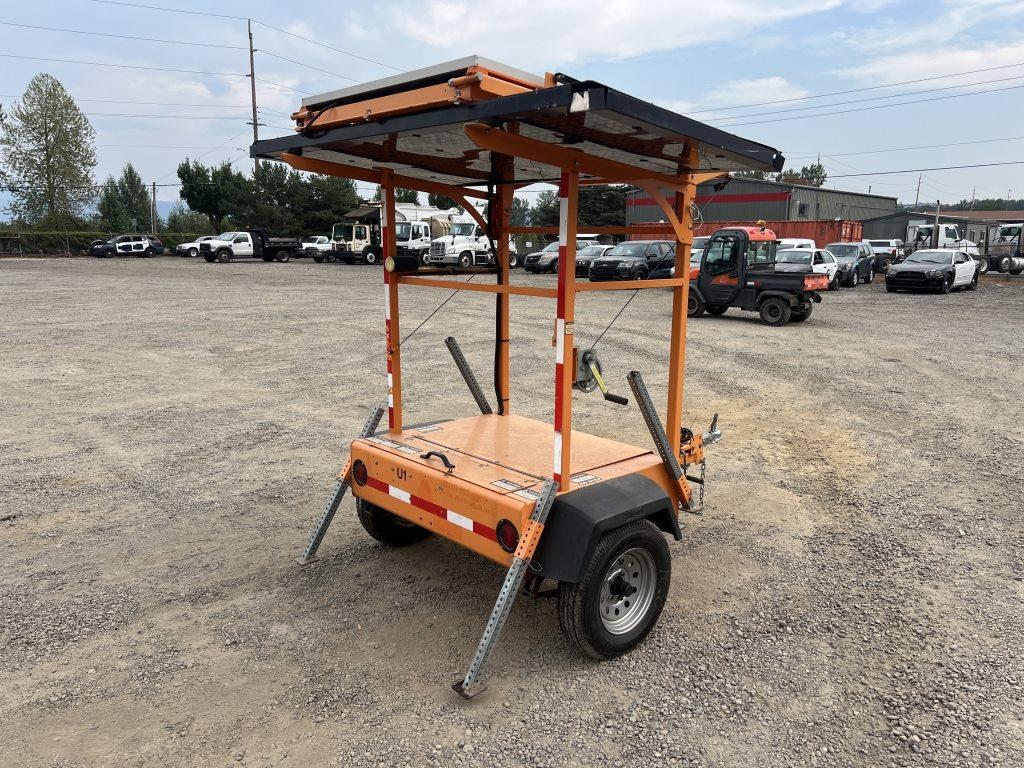 2005 Addco Brick II Towable Sign Board