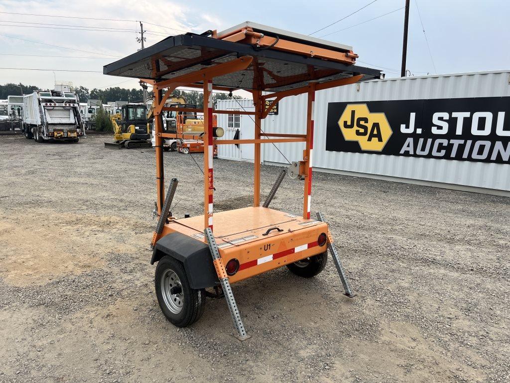 2005 Addco Brick II Towable Sign Board