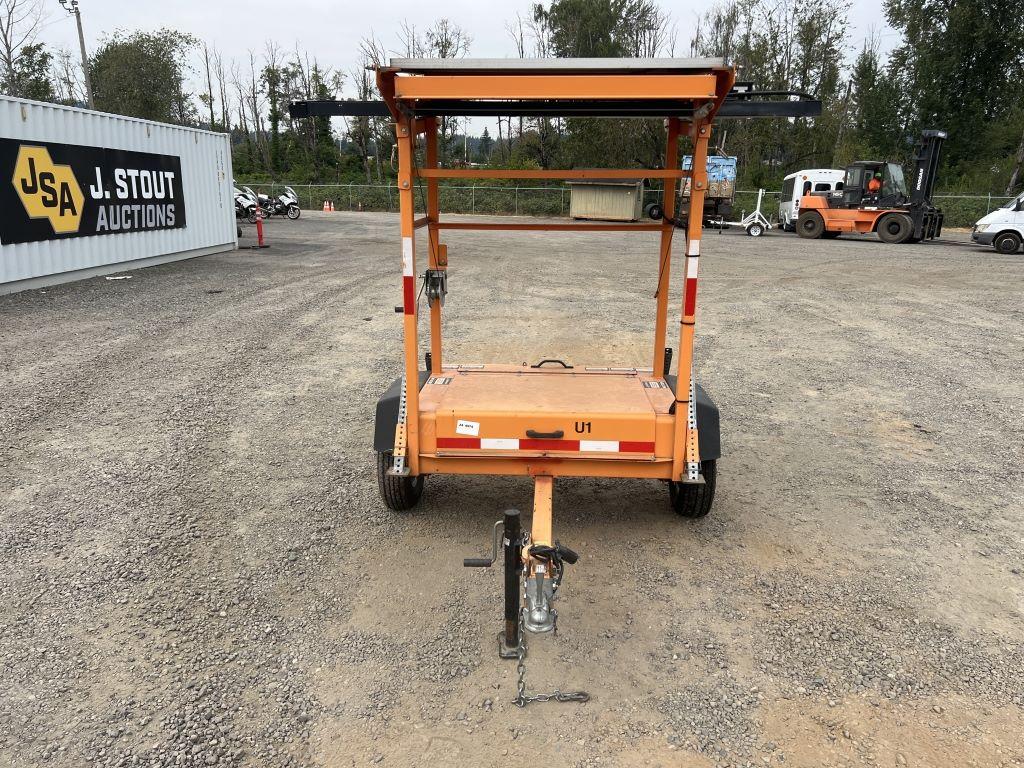 2005 Addco Brick II Towable Sign Board