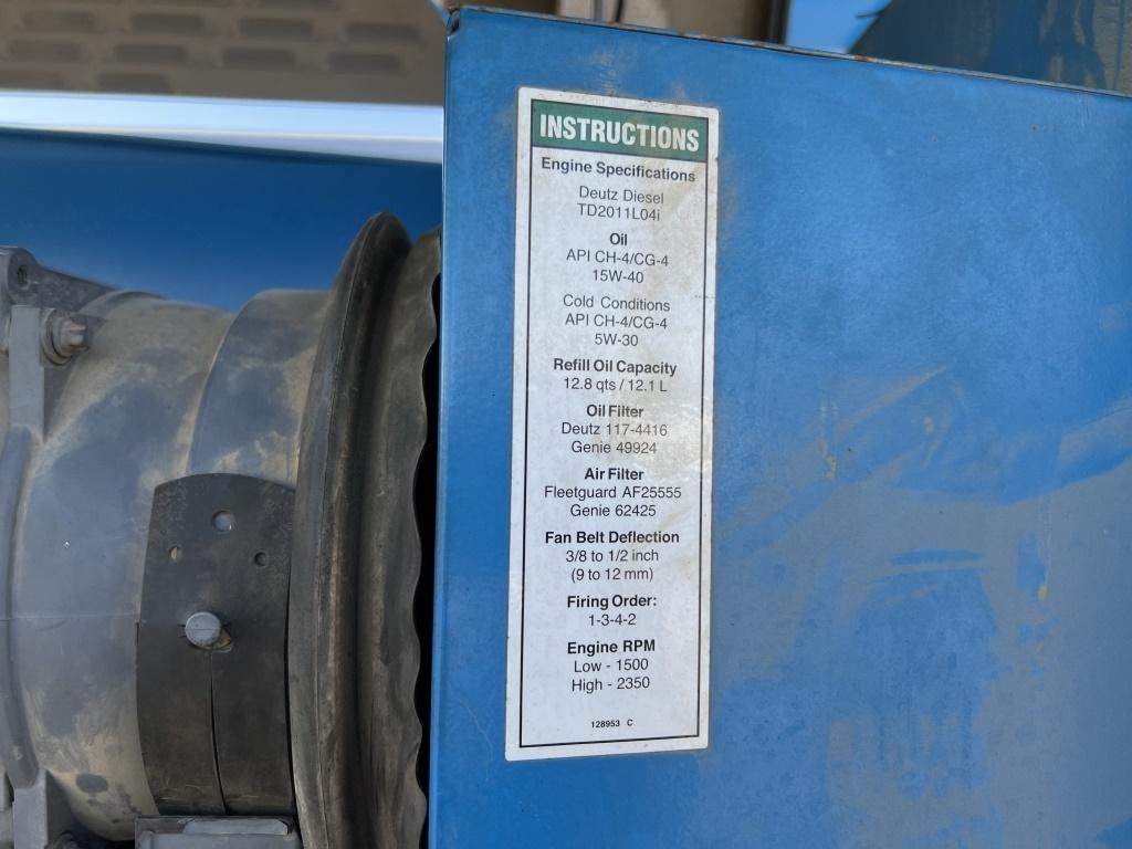 2008 Genie Z-135/70 4x4 Articulating Boom Lift