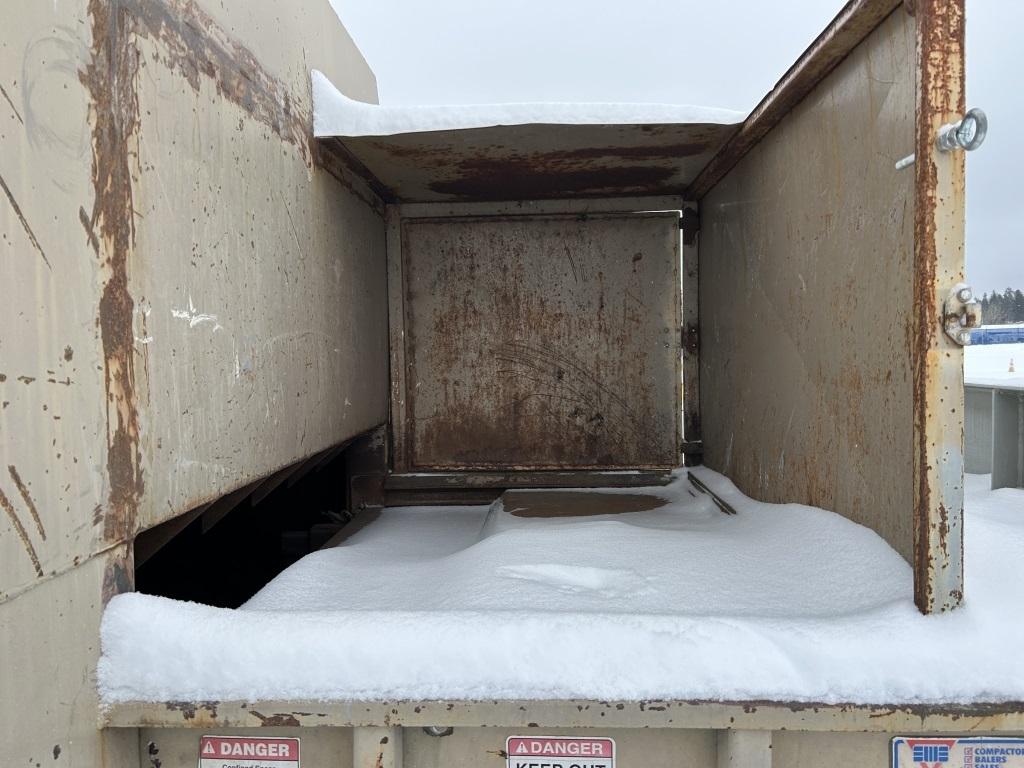 Galbreath 21' Roll Off Trash Compactor