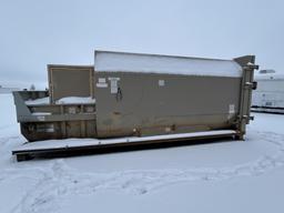 Galbreath 21' Roll Off Trash Compactor