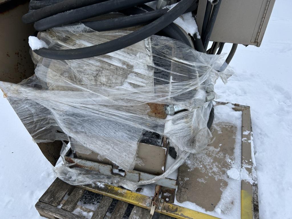 Galbreath 21' Roll Off Trash Compactor