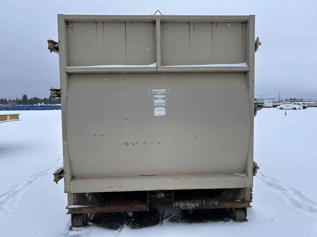 Galbreath 21' Roll Off Trash Compactor
