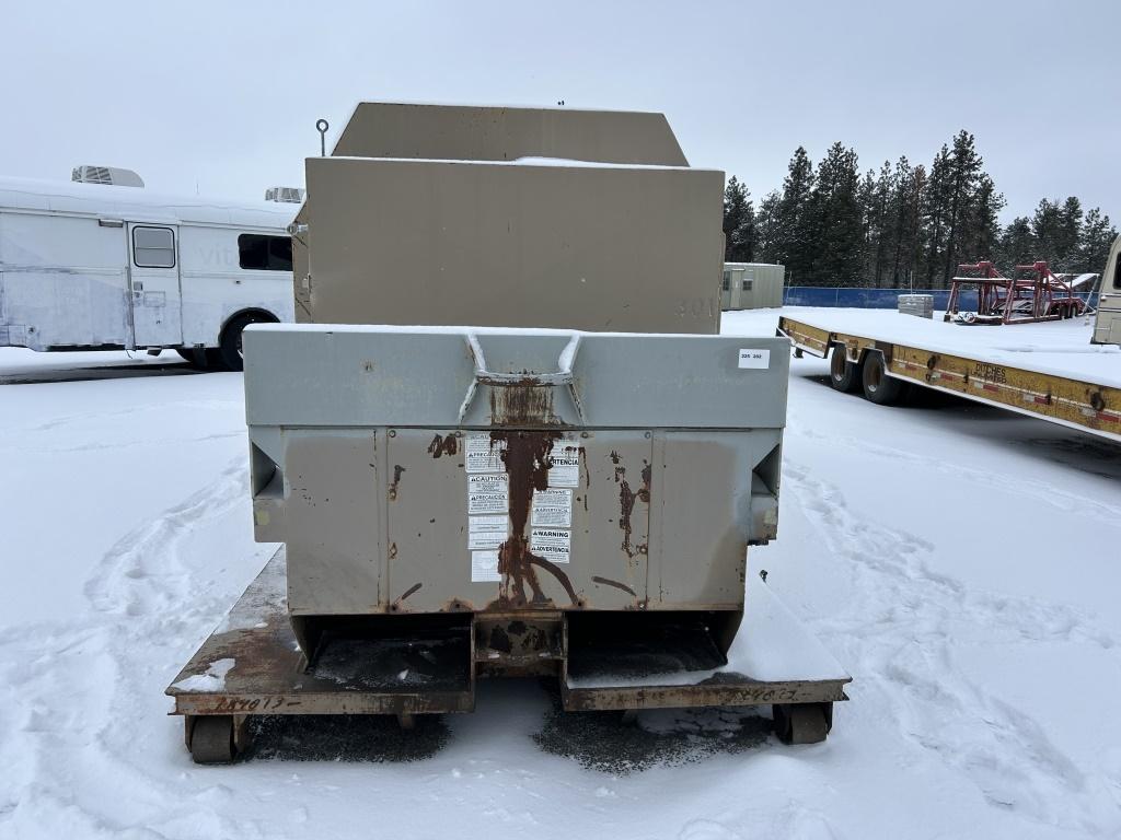 Galbreath 21' Roll Off Trash Compactor