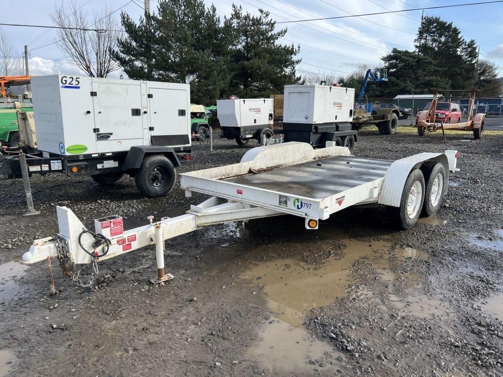 2008 Butler LT1014 T/A Equipment Trailer