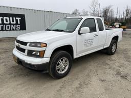 2012 Chevrolet Colorado Extra Cab 4X4 Pickup