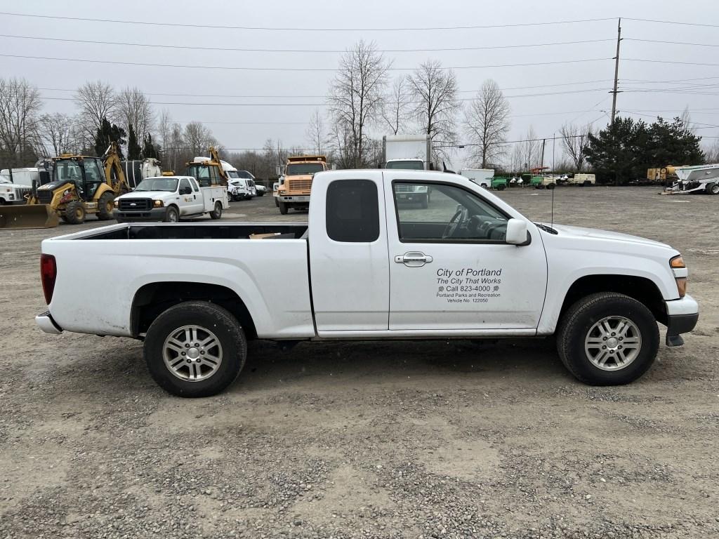 2012 Chevrolet Colorado Extra Cab 4X4 Pickup