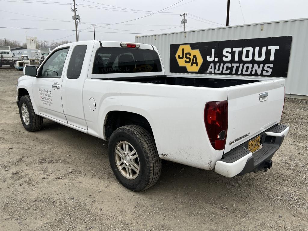 2012 Chevrolet Colorado Extra Cab 4X4 Pickup