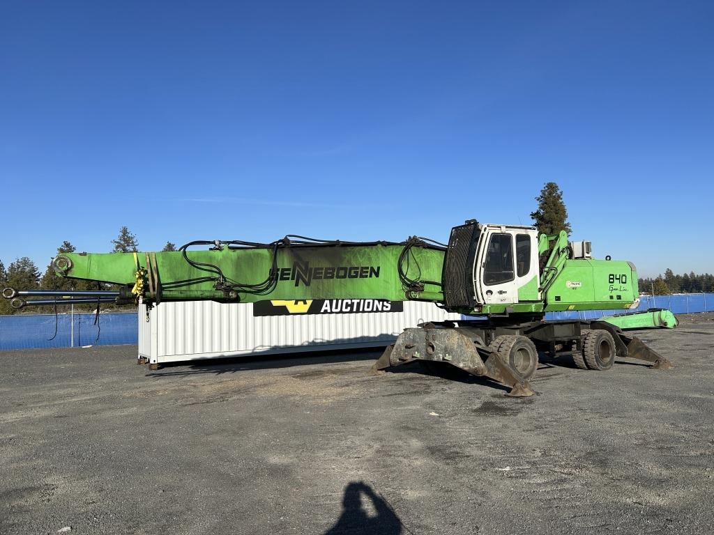2008 Sennebogen 840 Material Handler w/Grapple