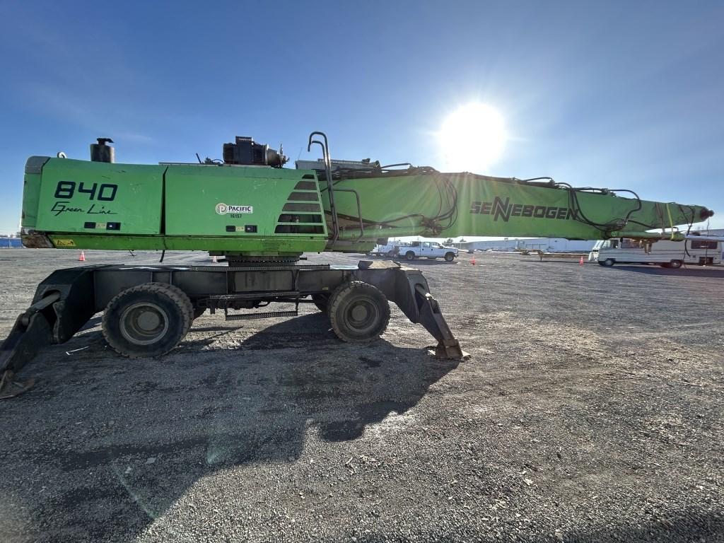 2008 Sennebogen 840 Material Handler w/Grapple