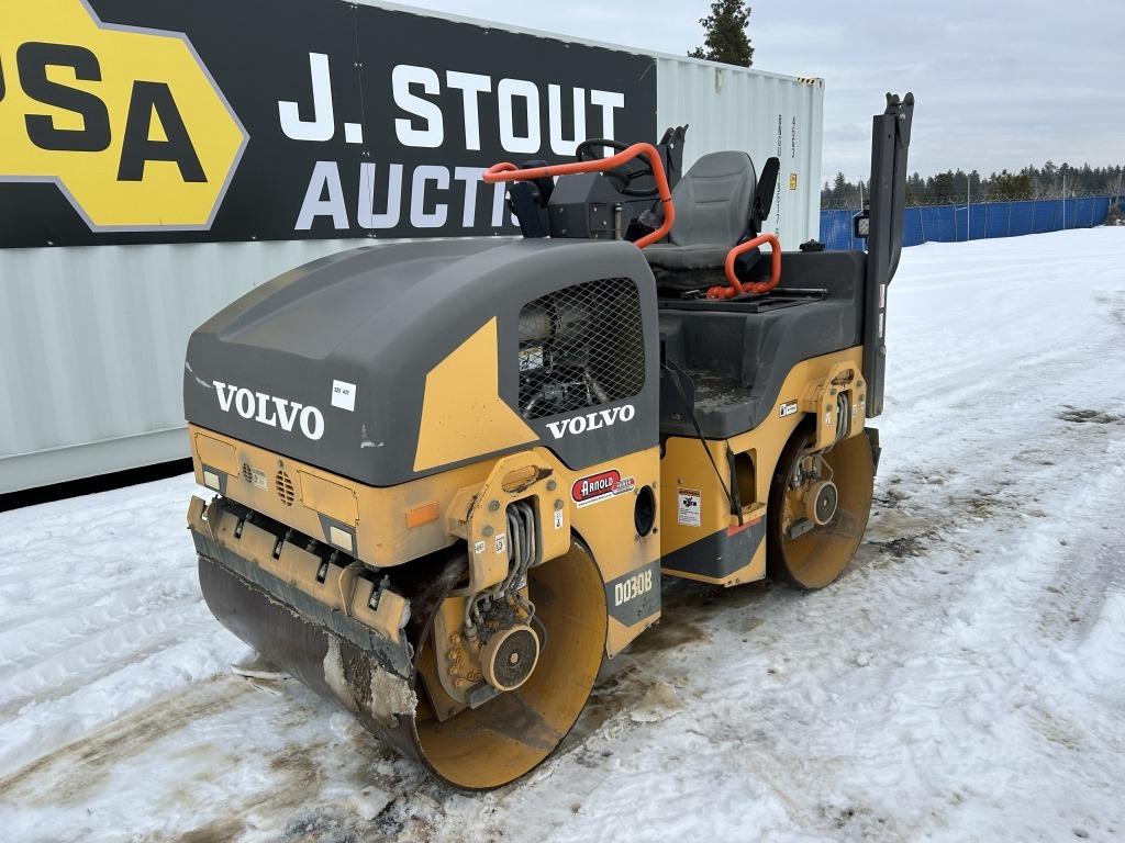 2018 Volvo DD30B Tandem Vibratory Roller
