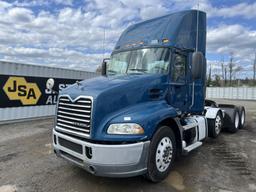 2013 Mack CXU613 Tri-Axle Truck Tractor