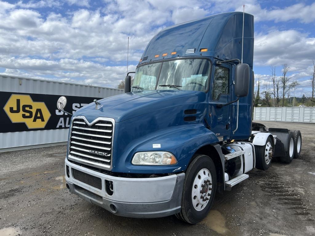 2013 Mack CXU613 Tri-Axle Truck Tractor