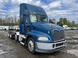 2013 Mack CXU613 Tri-Axle Truck Tractor