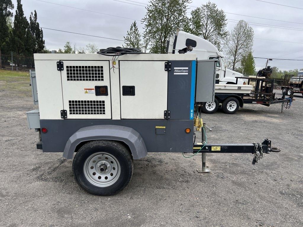 2019 Atlas Copco QAS 45 Towable Generator