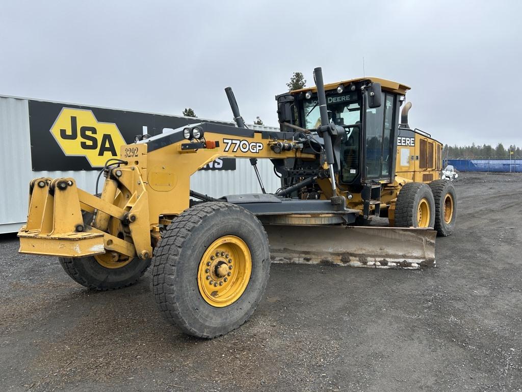 2013 John Deere 770GP 4WD Motor Grader