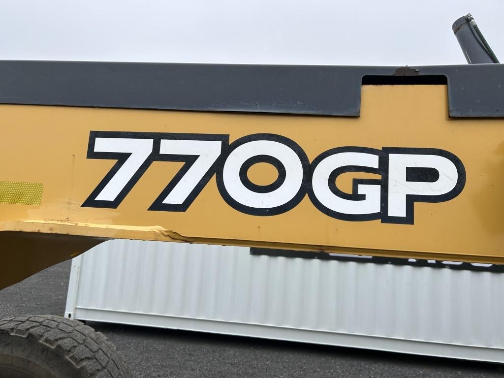 2013 John Deere 770GP 4WD Motor Grader