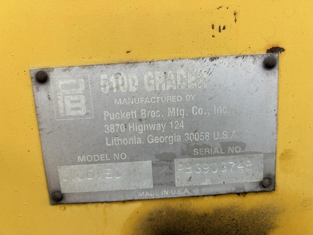 1990 Puckett Bros 510D Motor Grader