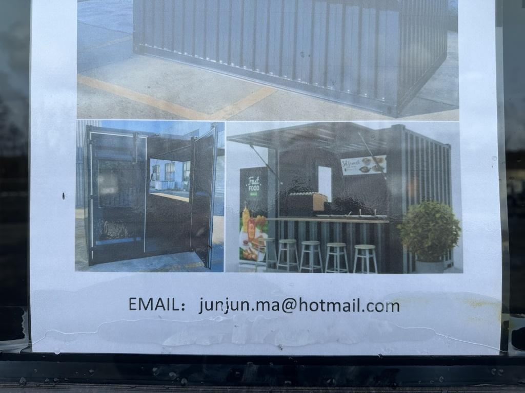 2025 10' Concession Stand Container