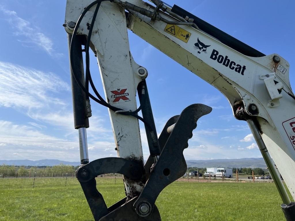 2017 Bobcat E32i Mini Hydraulic Excavator
