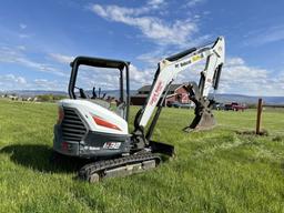 2017 Bobcat E32i Mini Hydraulic Excavator
