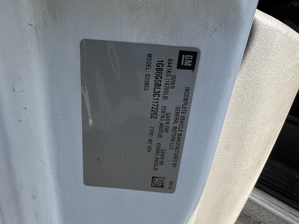 2012 Chevrolet Express Paratransit Bus
