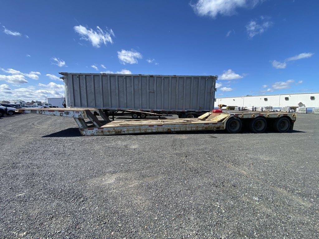 1991 Trail King Tri-Axle 48' Lowboy Trailer