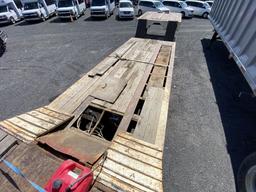 1991 Trail King Tri-Axle 48' Lowboy Trailer