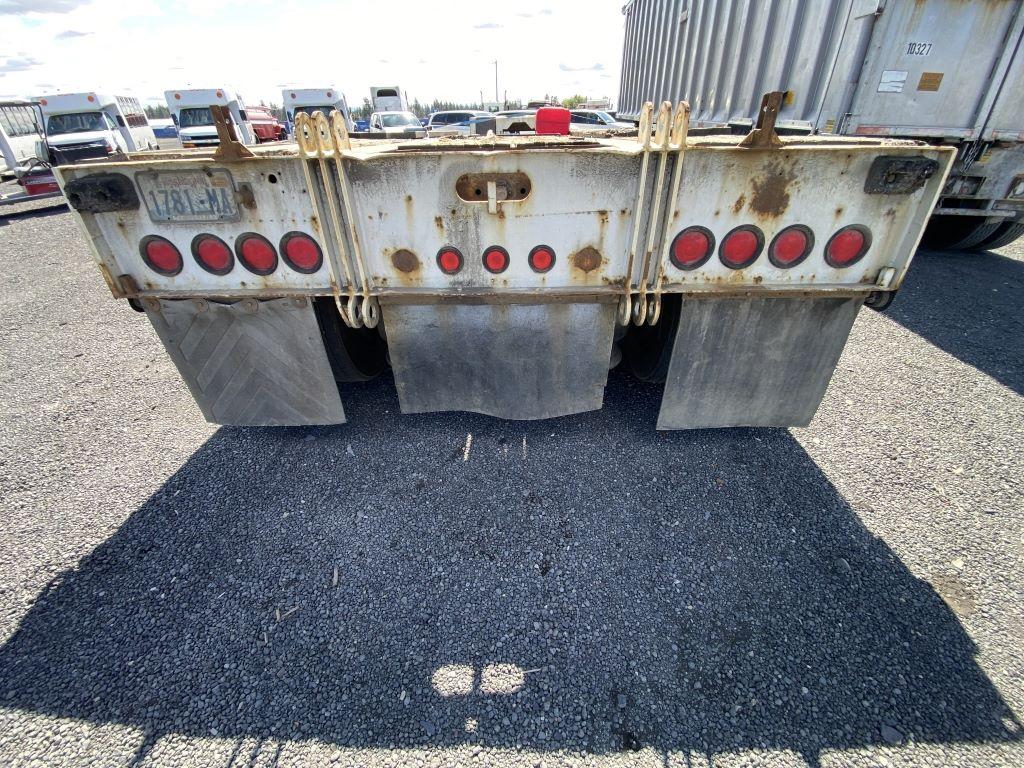 1991 Trail King Tri-Axle 48' Lowboy Trailer